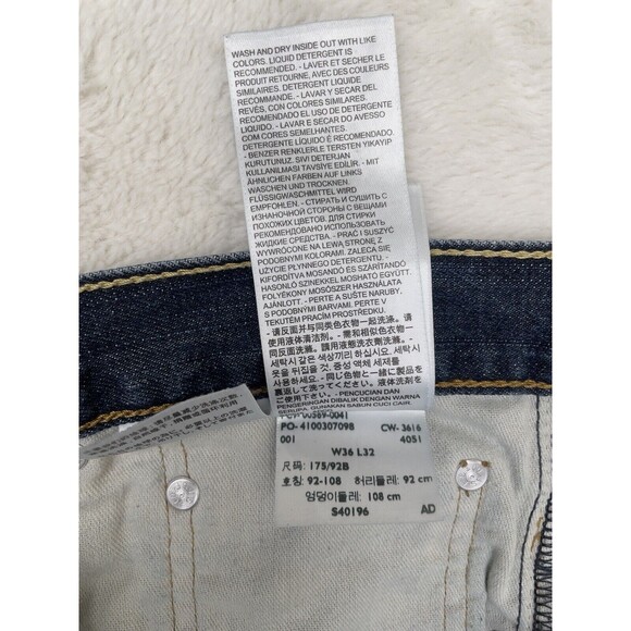 Levi's Jeans Men's 569 Loose Straight Fit Denim Size 36x32 Medium Wash - Picture 11 of 11